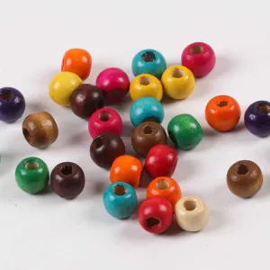 خرز خشبي-wooden beads