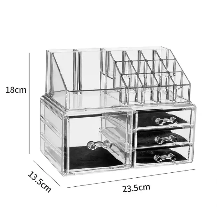4 Drawer Cosmetic Storage Box