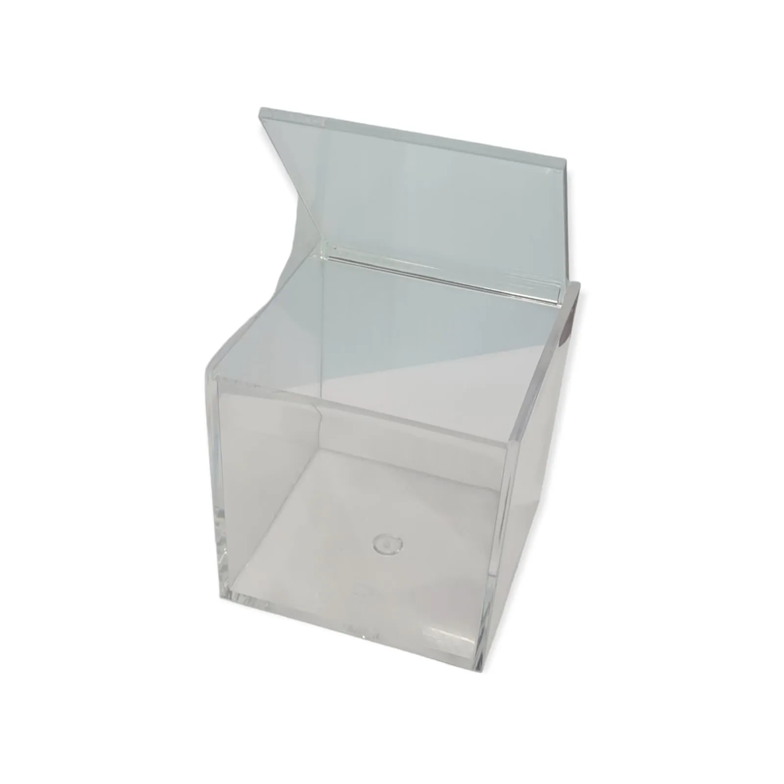 Acrylic Gift Box Square 12x12x12cm Super Transparent with Flip Lid