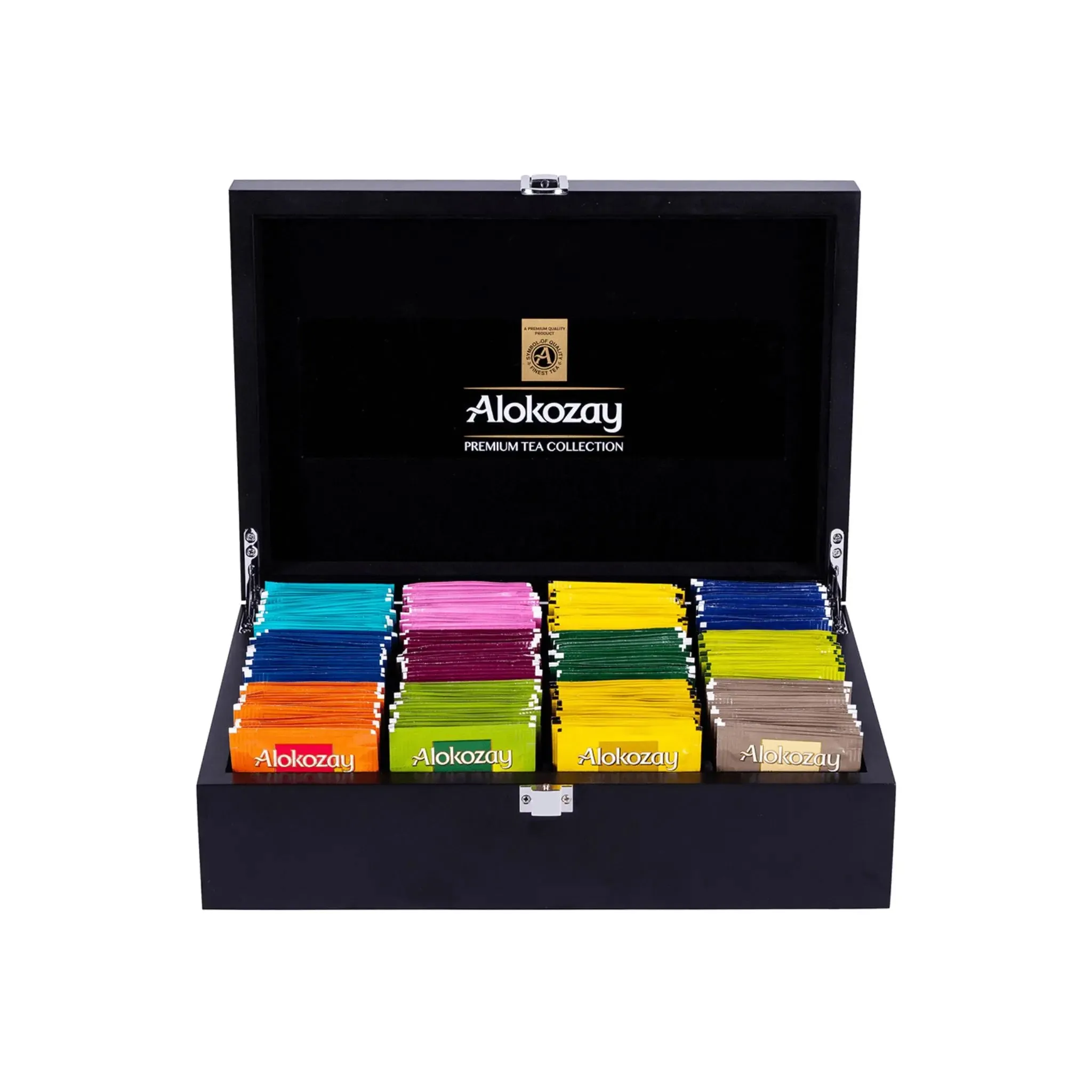 Alokozay 12 Compartments Tea Wooden Box Medium