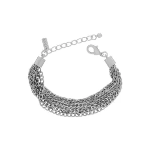 Anastazia IN:STORE Knittet Bracelet Silver Plating