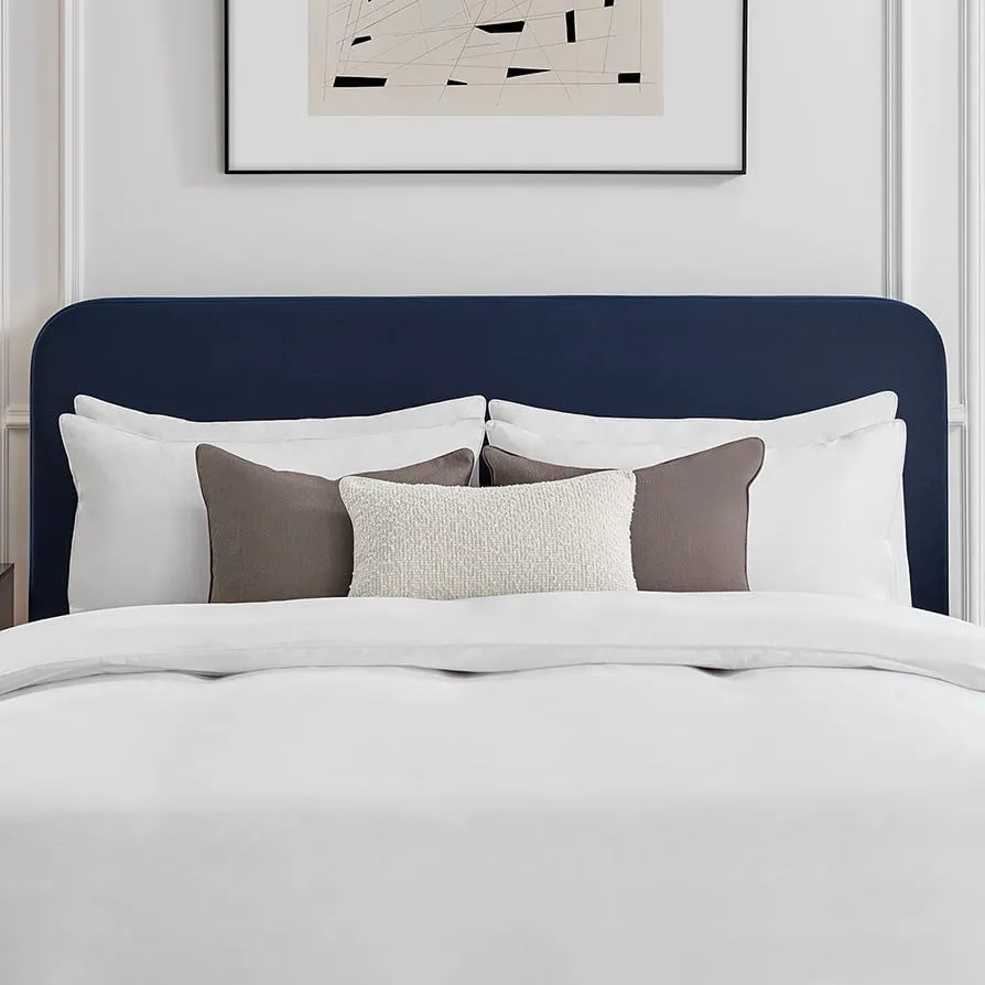 Ascot Ottoman Storage Bed - Dark Navy