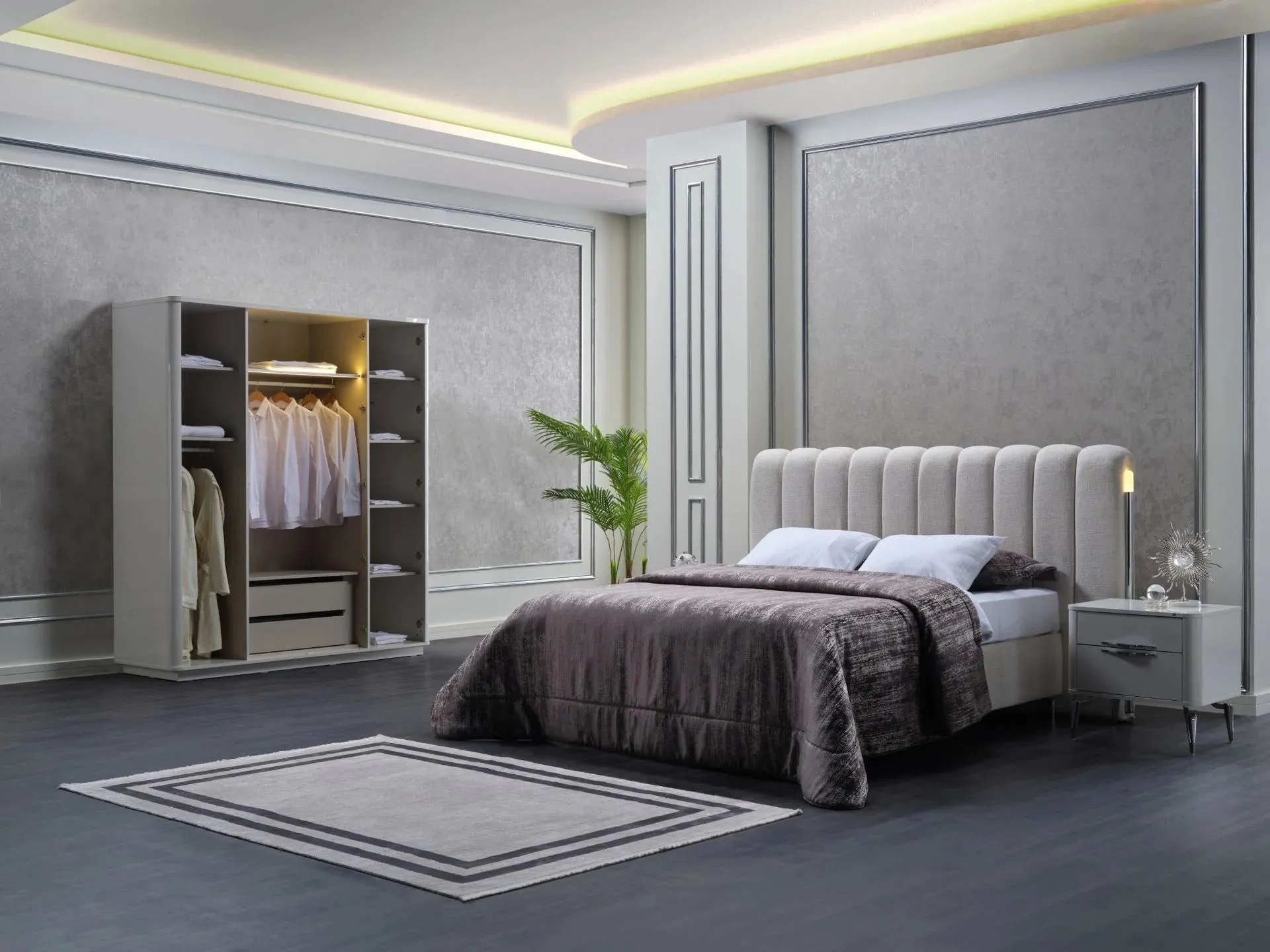 Aysa Wardrobe 4 Doors