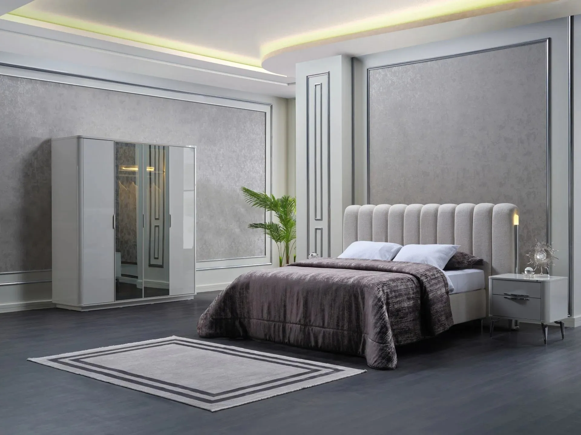 Aysa Wardrobe 4 Doors