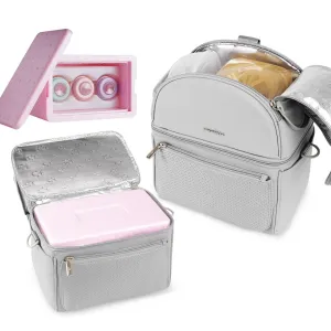 Breastmilk Cooler Bag with Detachable Insulation Box Set