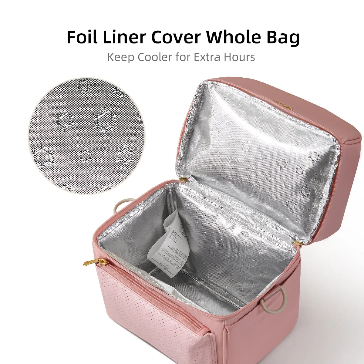 Breastmilk Cooler Bag with Detachable Insulation Box Set