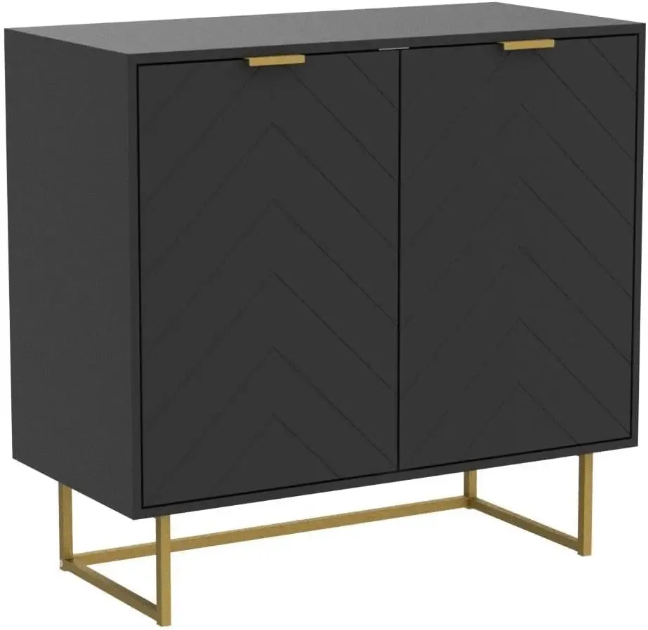 BrightHaven Modern Storage Cabinet Set