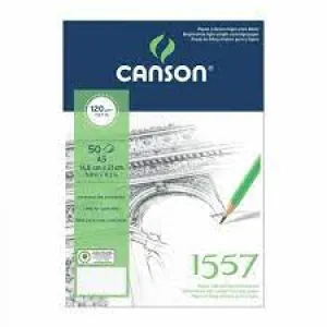 Canson CAN1557JA Pad A5 120gsm 50 Sheets