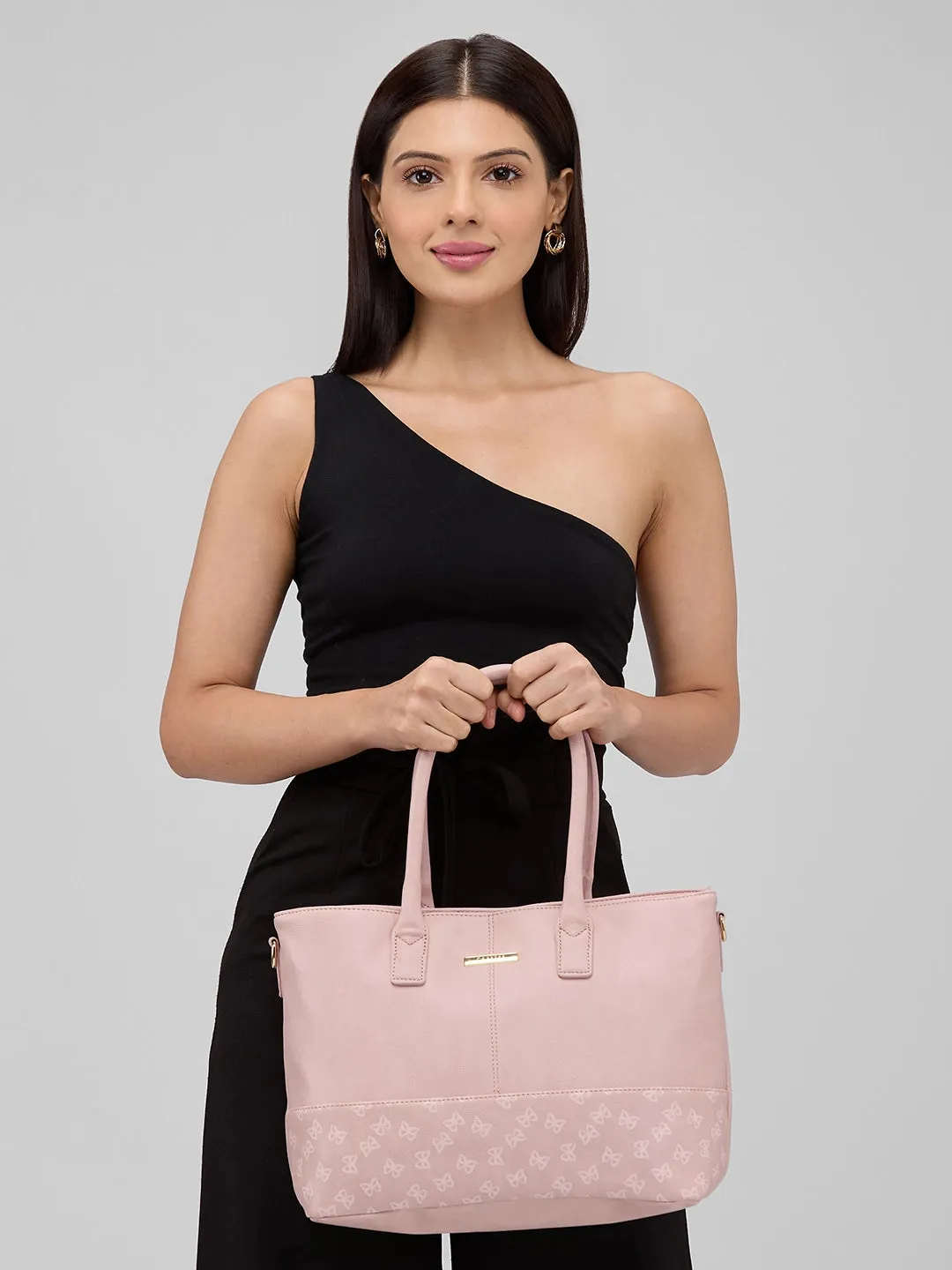 Caprese Milly Satchel Large Pink