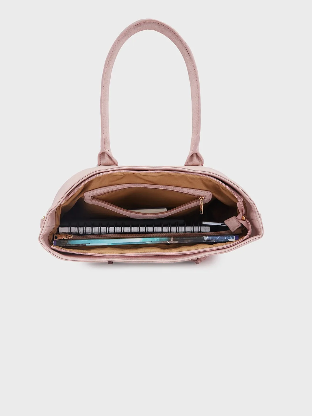 Caprese Milly Satchel Large Pink