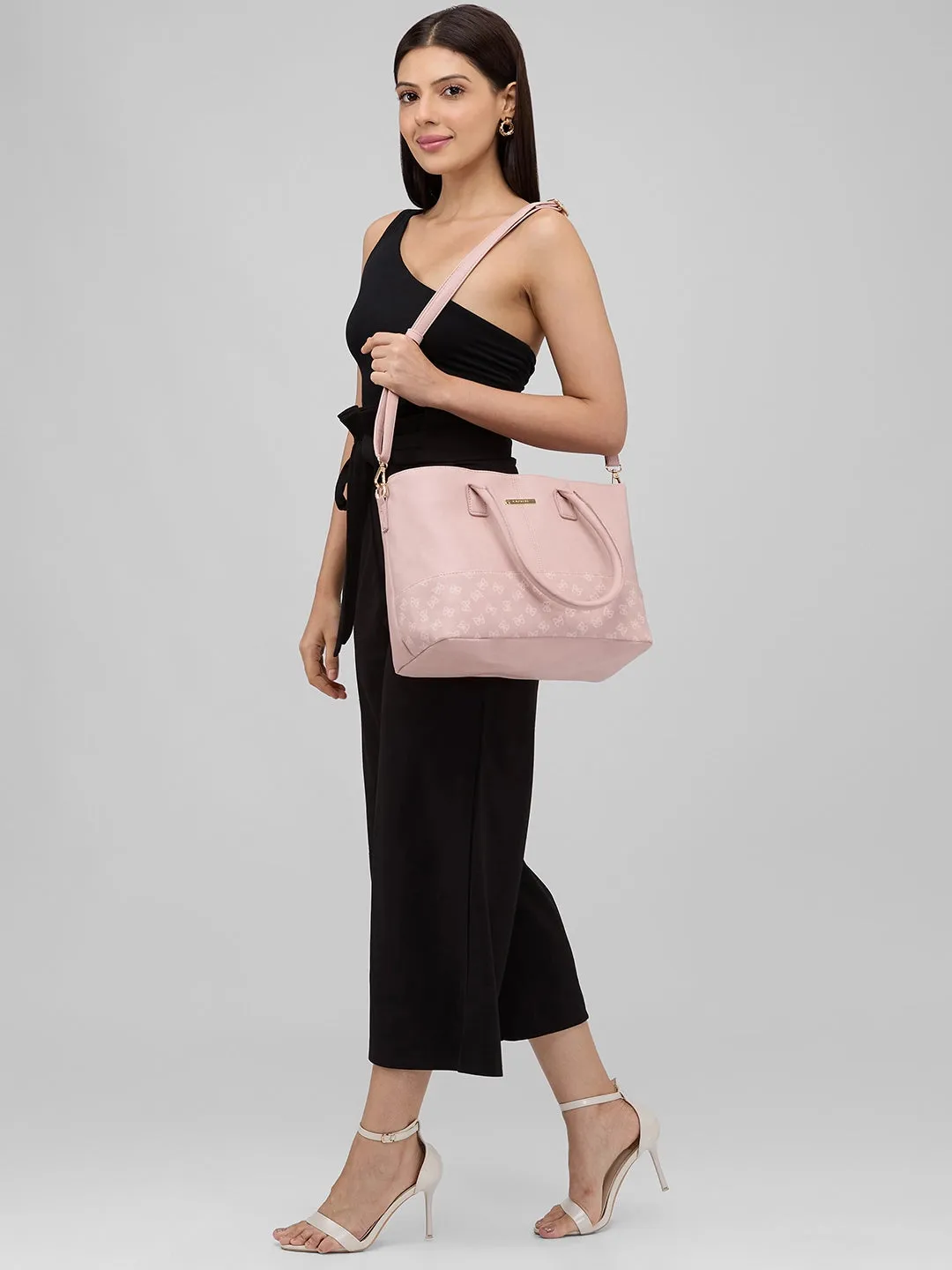 Caprese Milly Satchel Large Pink