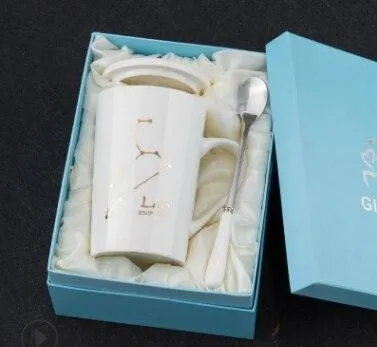Celestial Chic: Luxurious Gold-Trimmed Zodiac Coffee Mug