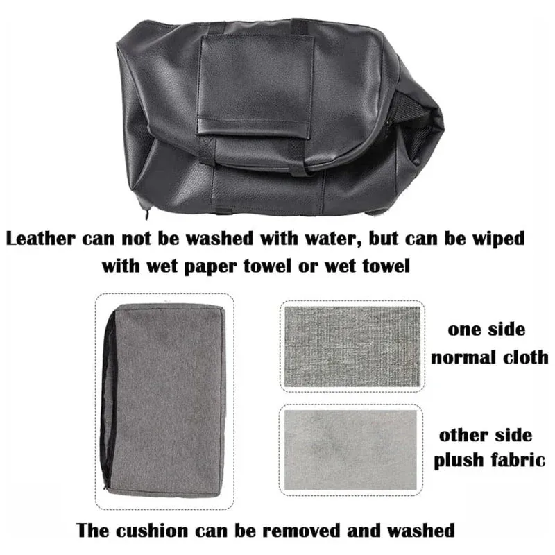 Compact Dog Car Seat for Small Pets with Safety Features