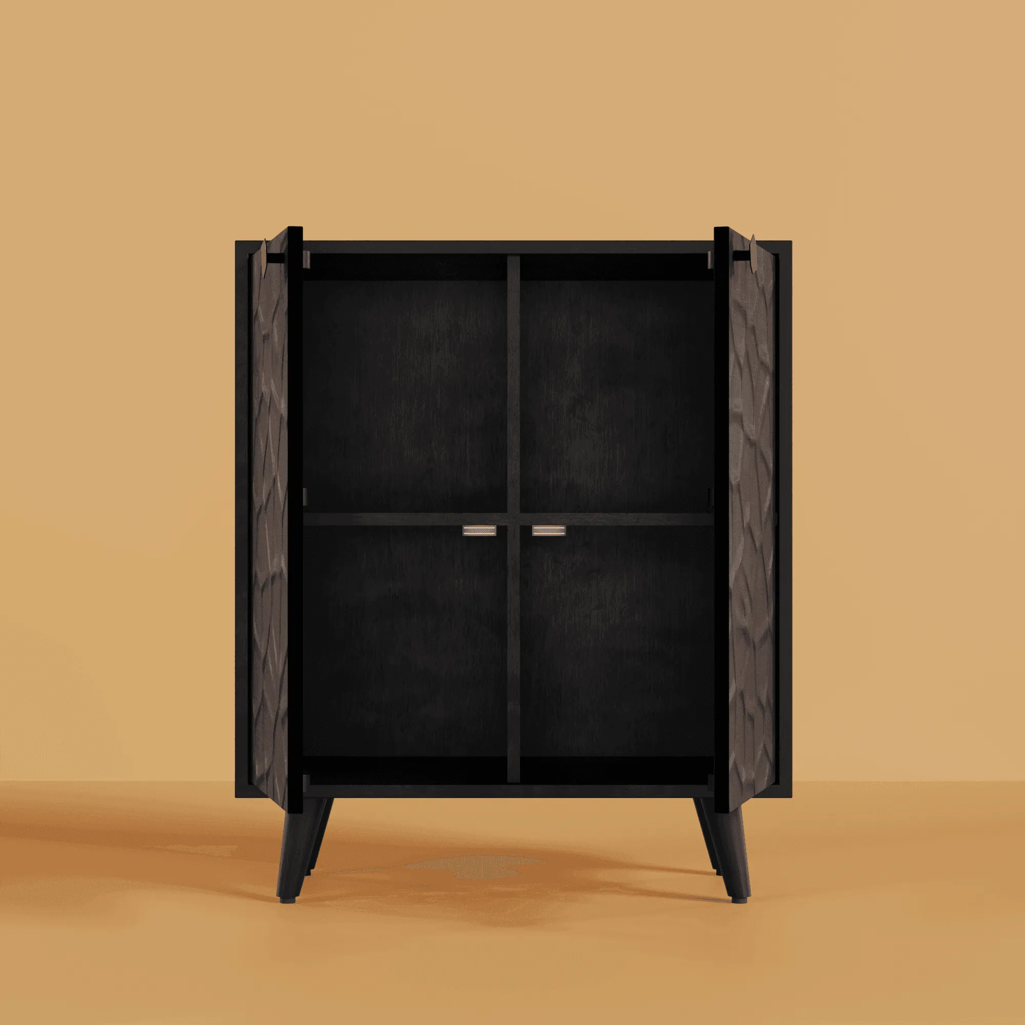 Crater Cabinet | Elegant & Aesthetic Storage Console