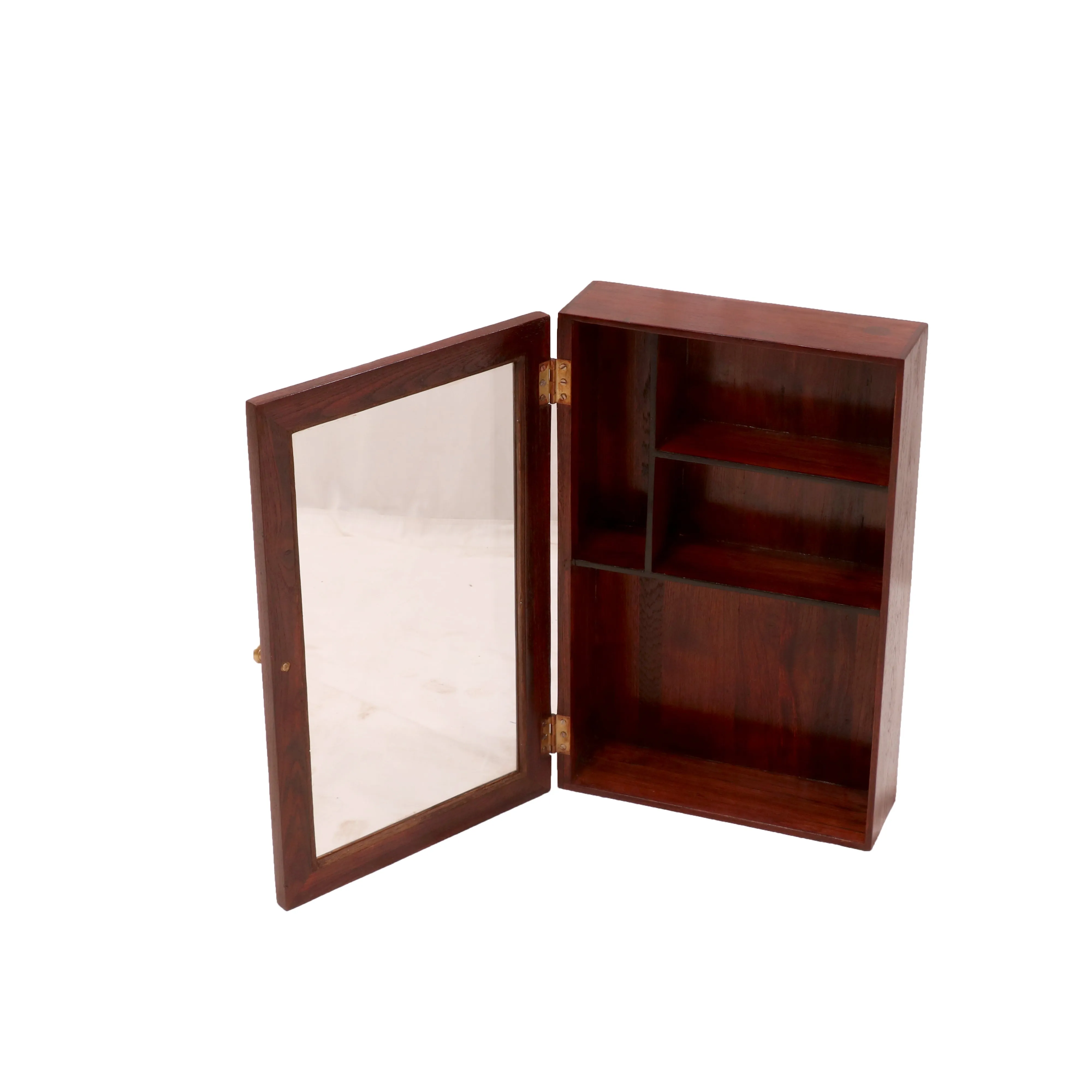 Dark Brown Old School Kitchen Organizer