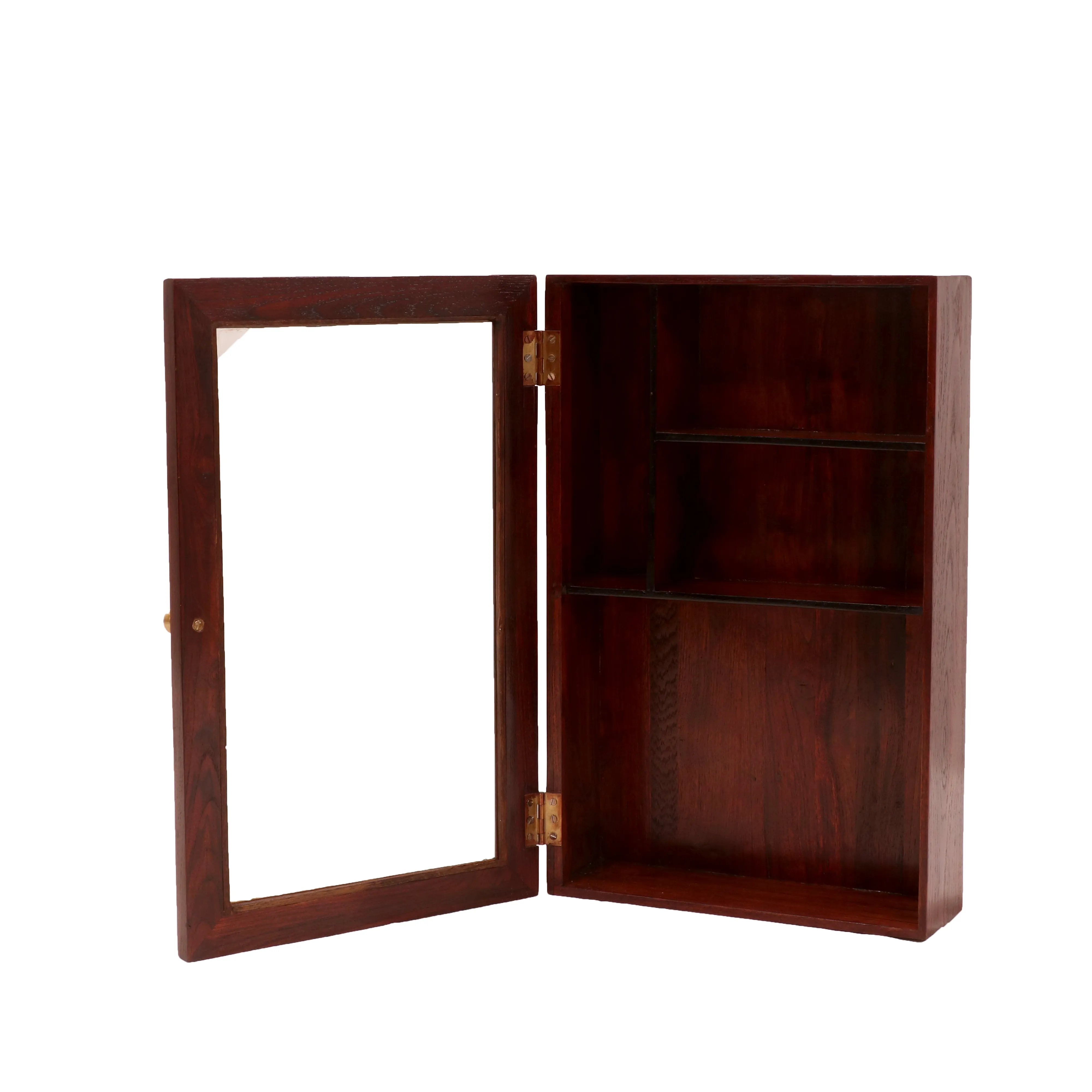Dark Brown Old School Kitchen Organizer