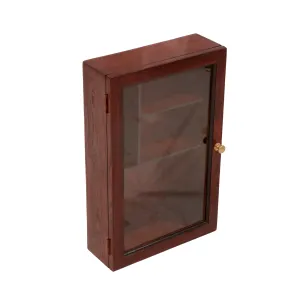 Dark Brown Old School Kitchen Organizer
