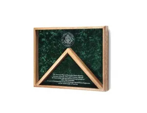 Deluxe Combo Awards, Flag Display Case - 4' x 6' flag