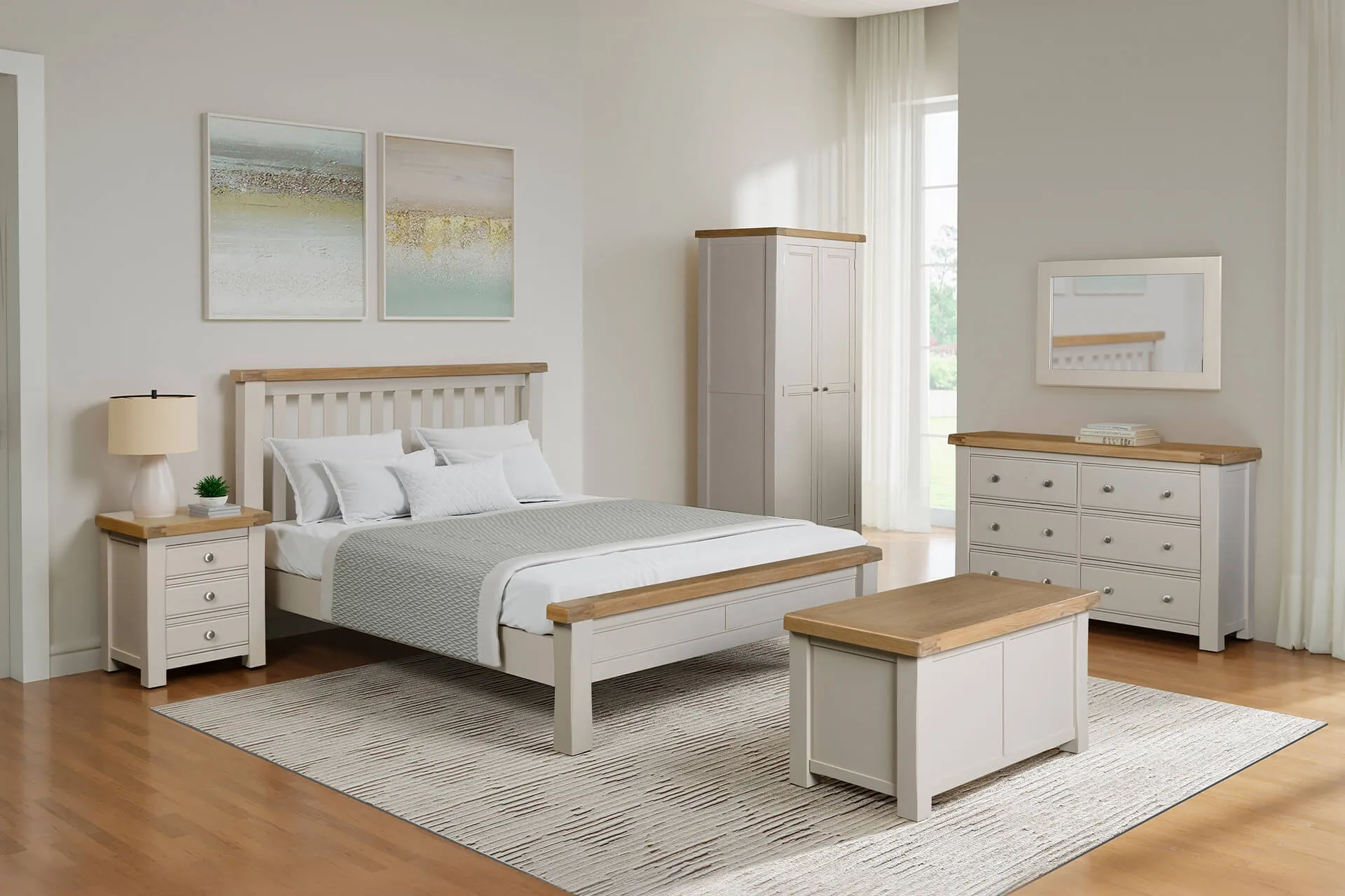 Doune Blanket Box Taupe