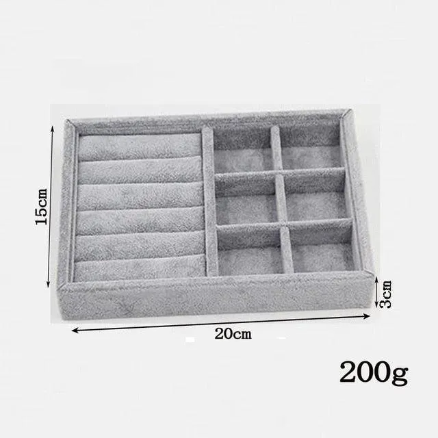 Elegant Jewelry Storage Solution: Modern Accessory Tray Organizers for Seamless Organization