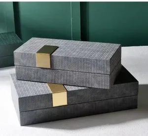 Elegant Leather Jewelry Organizer: Timeless Tabletop Storage Solution with Chic Design