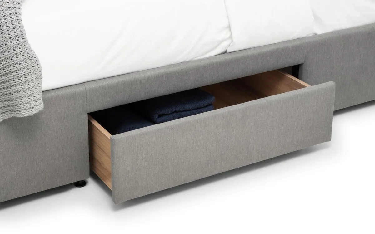 Fulton Fabric Storage Bed Frame - 5ft King Size