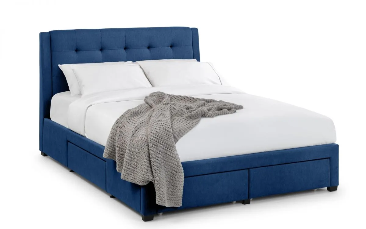 Fulton Fabric Storage Bed Frame - 5ft King Size