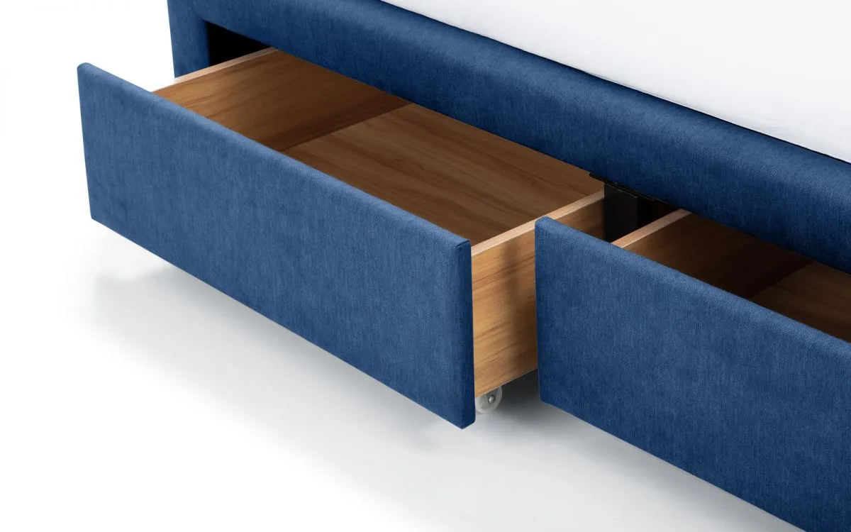 Fulton Fabric Storage Bed Frame - 5ft King Size