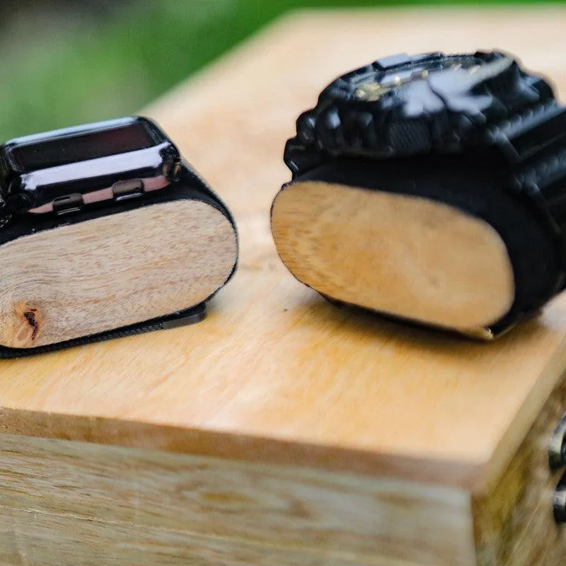 Handcrafted & Handcarved Wooden Watch Box
