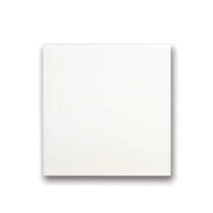 HPN SubliCraft 6" x 6" White Gloss Sublimation Ceramic Tile - 36 per Case