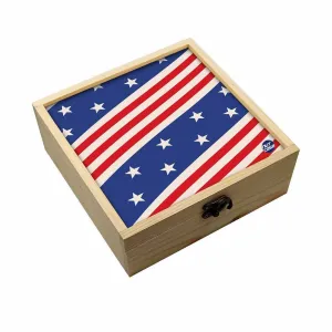 Jewellery Box Makepup Organizer -  Start Flag Design