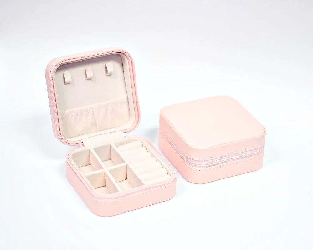 Jewelry travel box Light Pink