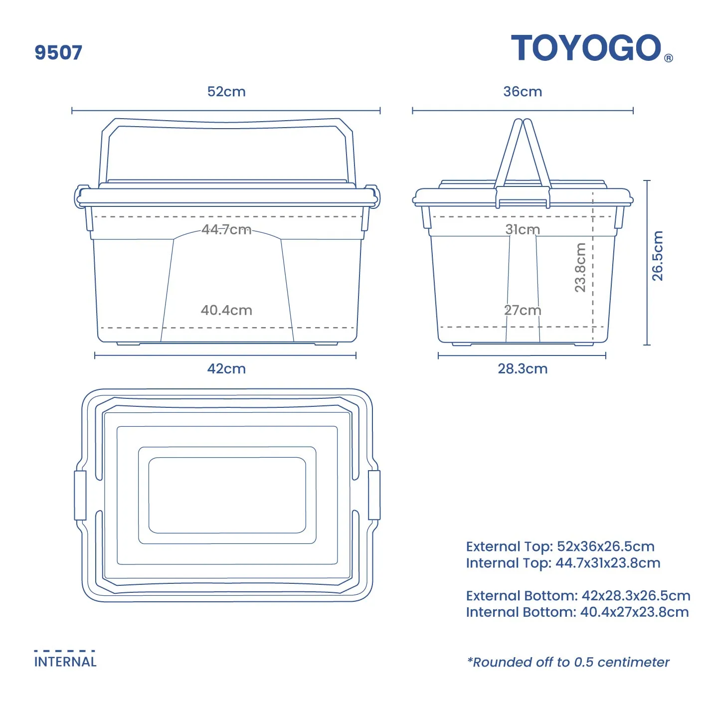 JIEPIN HANDY BOX (NO.1) (9507)
