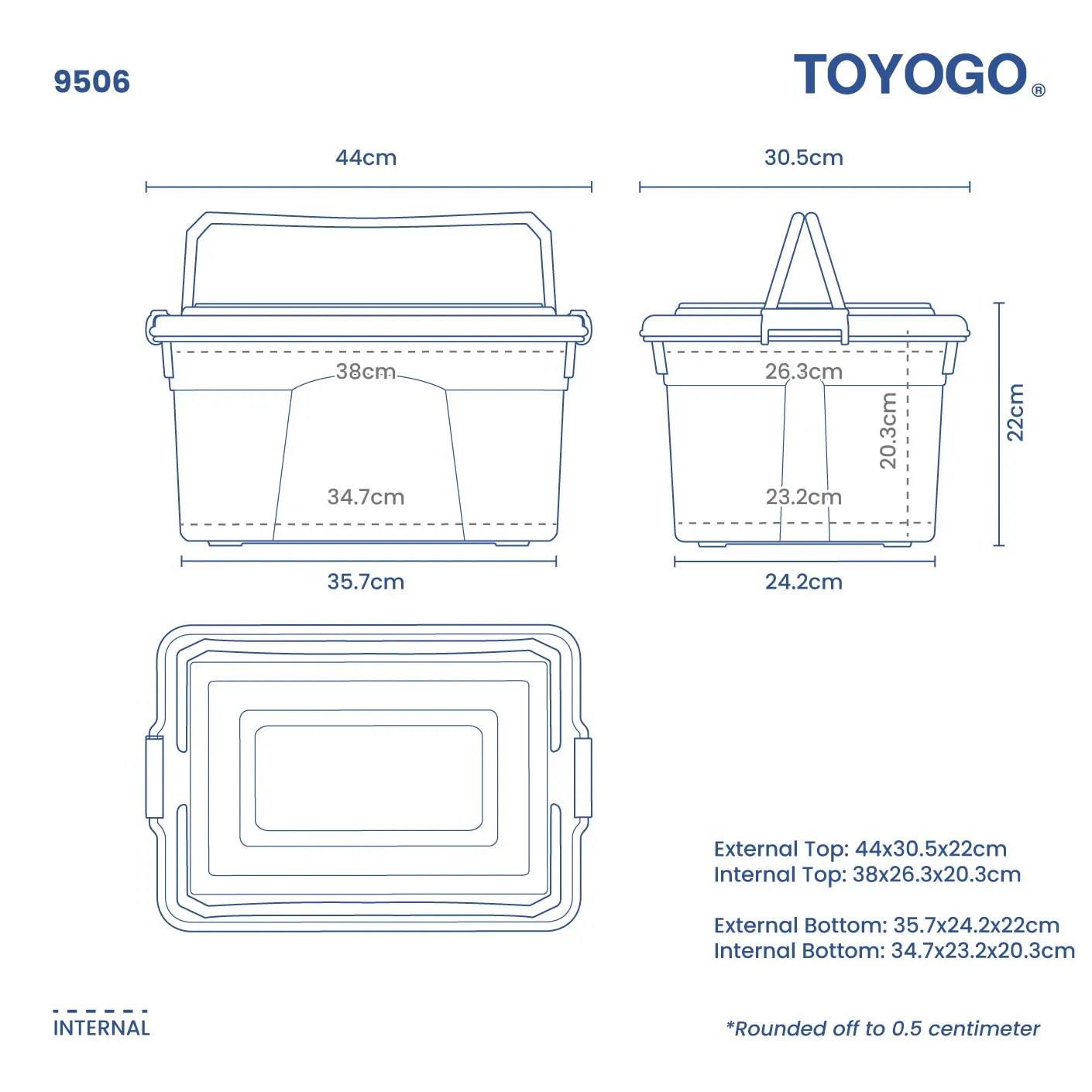 JIEPIN HANDY BOX (NO.2) (9506)