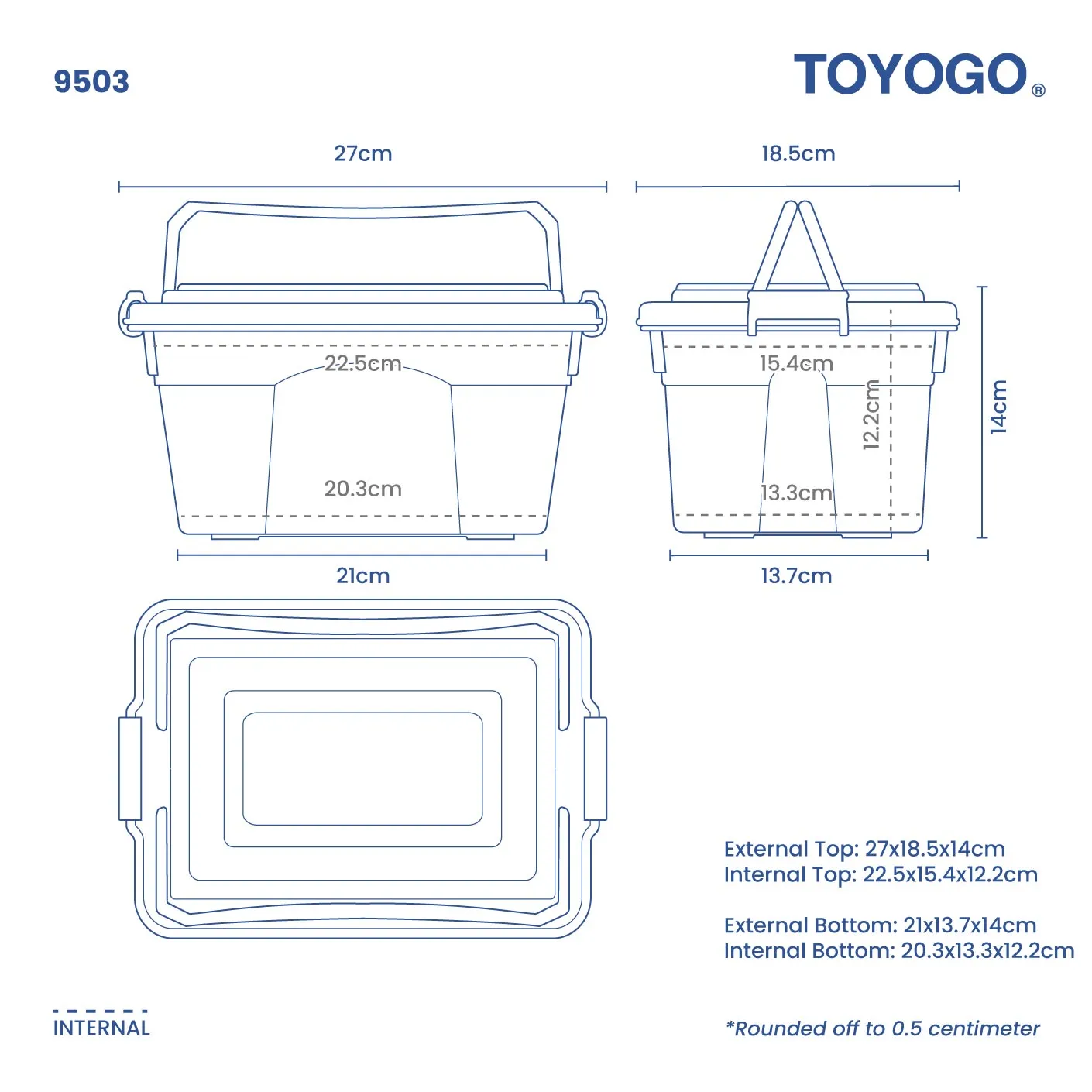 JIEPIN HANDY BOX (NO.5) (9503)