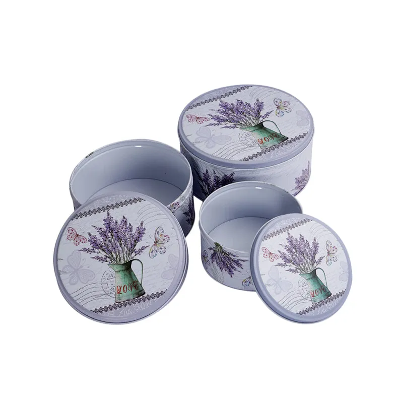 Lavender Tales Storage Box - Set Of Three