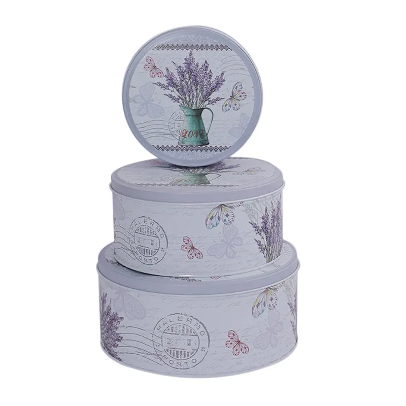 Lavender Tales Storage Box - Set Of Three