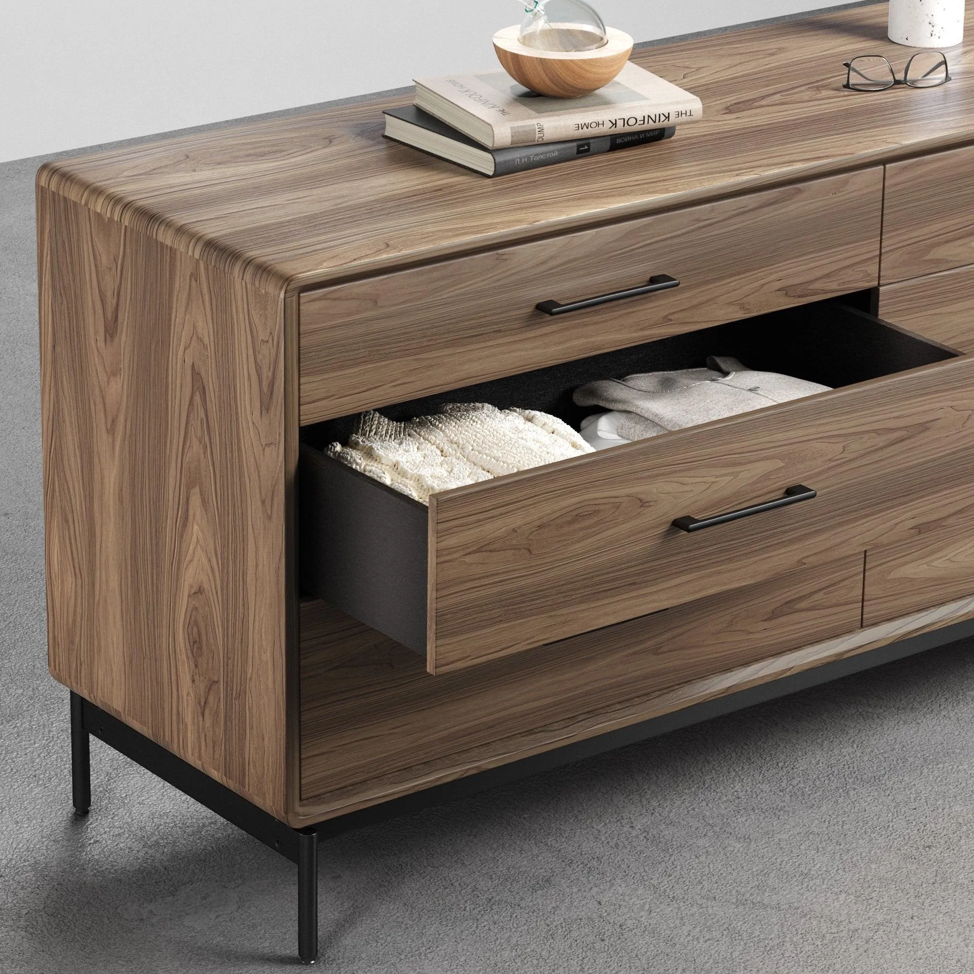 LINQ 9186 6-Drawer Dresser