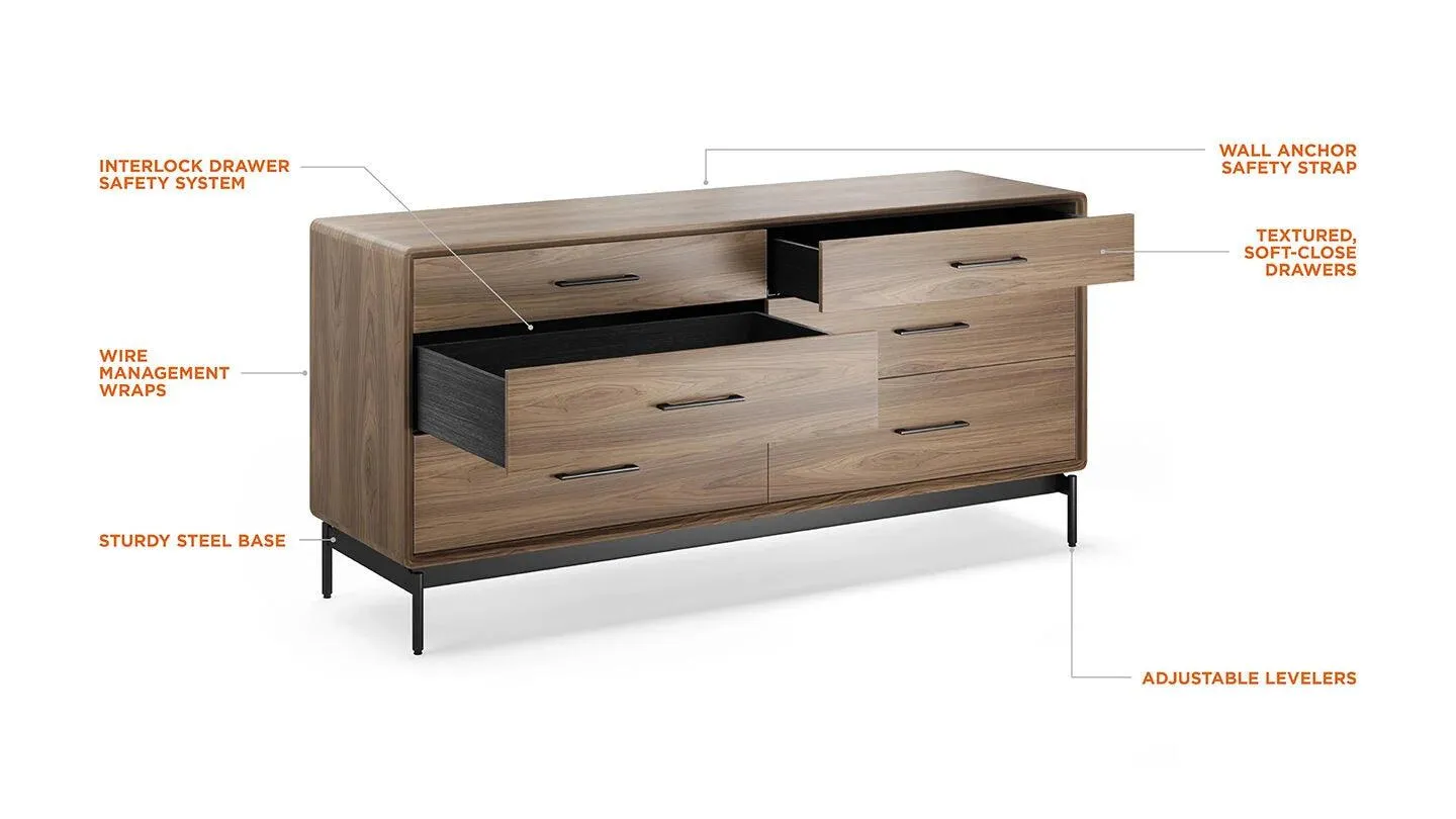 LINQ 9186 6-Drawer Dresser
