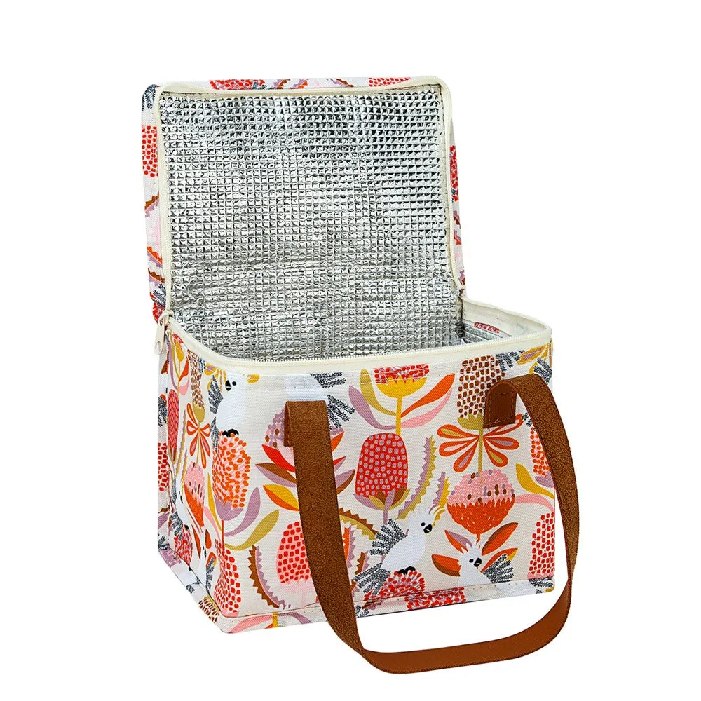 Lunch Box Bag: Cockatoos and Banksia