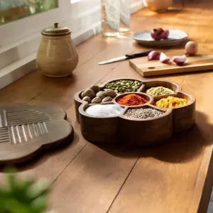 Masala Wooden Box