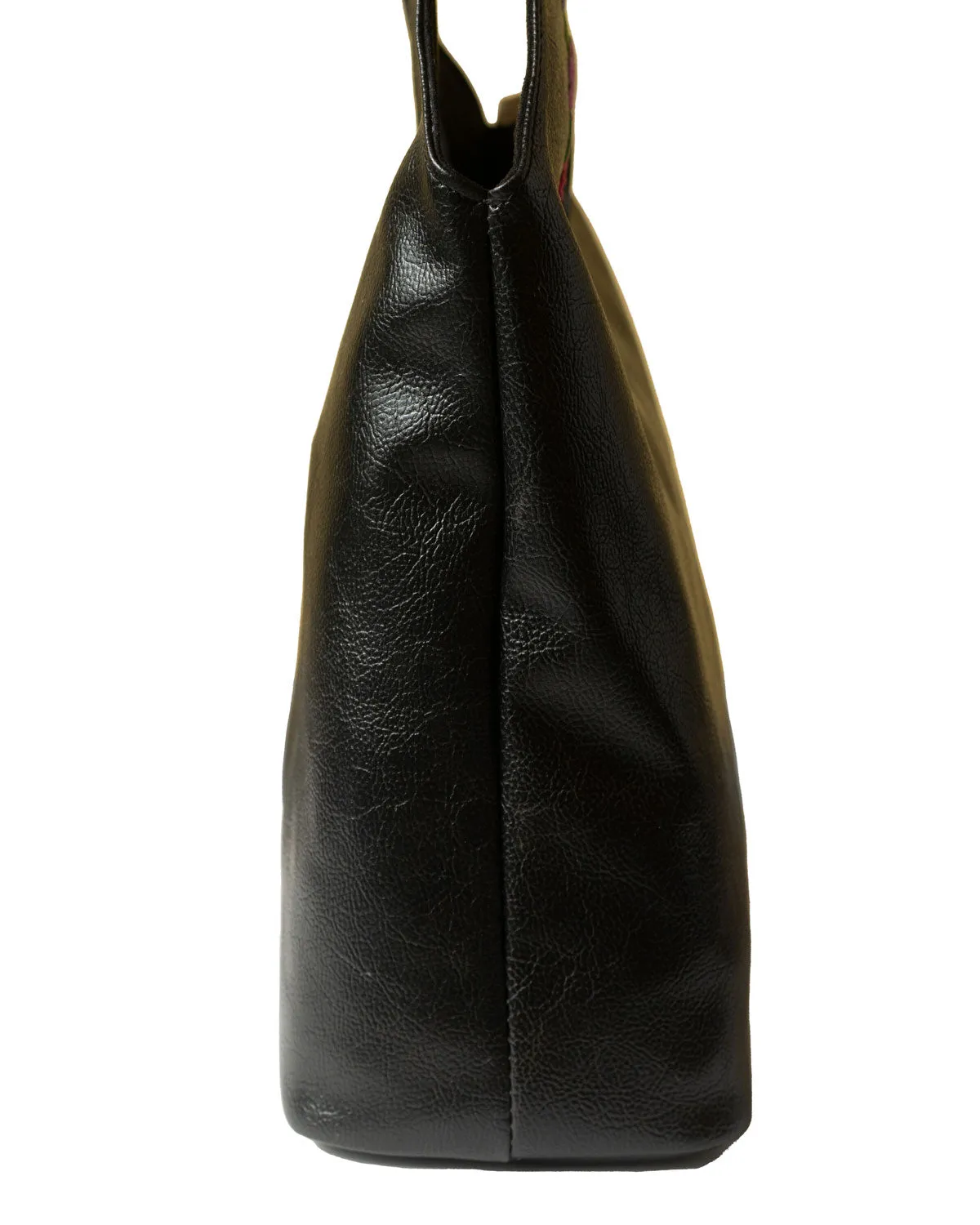 Midnight Black Handcrafted Tote Bag