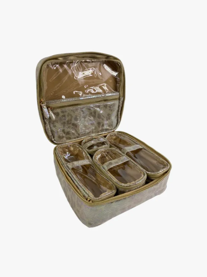 Mini Diva Makeup Case - Glimmer Leopard