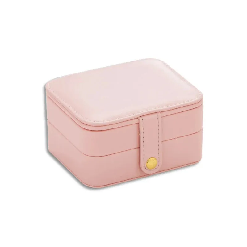 Mini Stud Earrings Ring Jewelry Box
