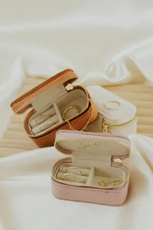 Mini Velvet Travel Case
