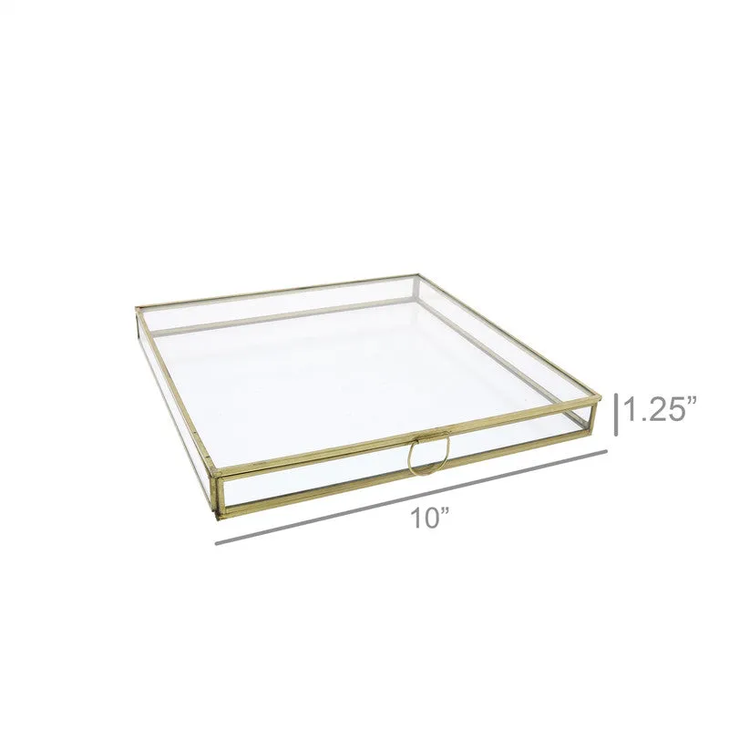 Monroe Flat Square Box - Lrg