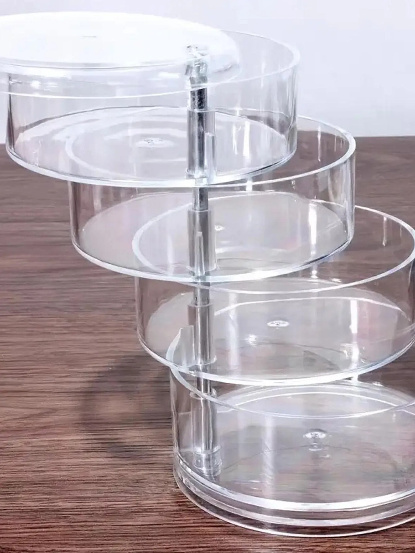 Multilayer Visual Rotatable Jewelry Storage Box