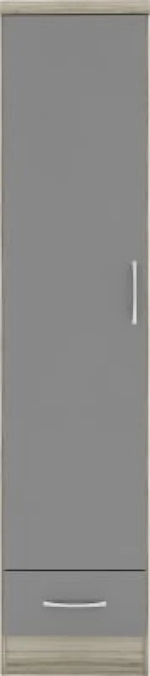 Nevada 1 door 1 drawer Wardrobe