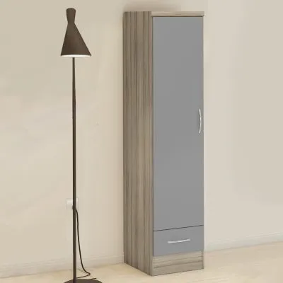 Nevada 1 door 1 drawer Wardrobe