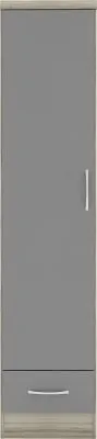 Nevada 1 door 1 drawer Wardrobe